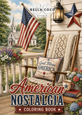 American Nostalgia – Printable Coloring Book