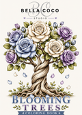 Blooming Trees – Printable Coloring Book