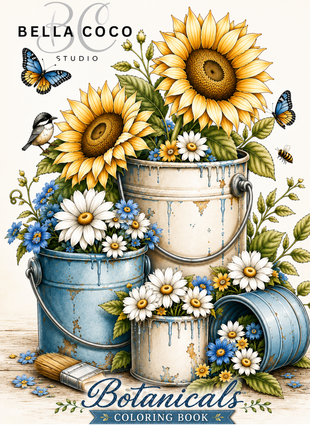 Botanicals – Printable Coloring Book