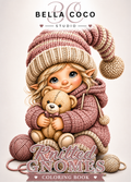 Knitted Gnomes – Printable Coloring Book