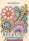 Relaxing Zentangle Coloring Book | Printable PDF