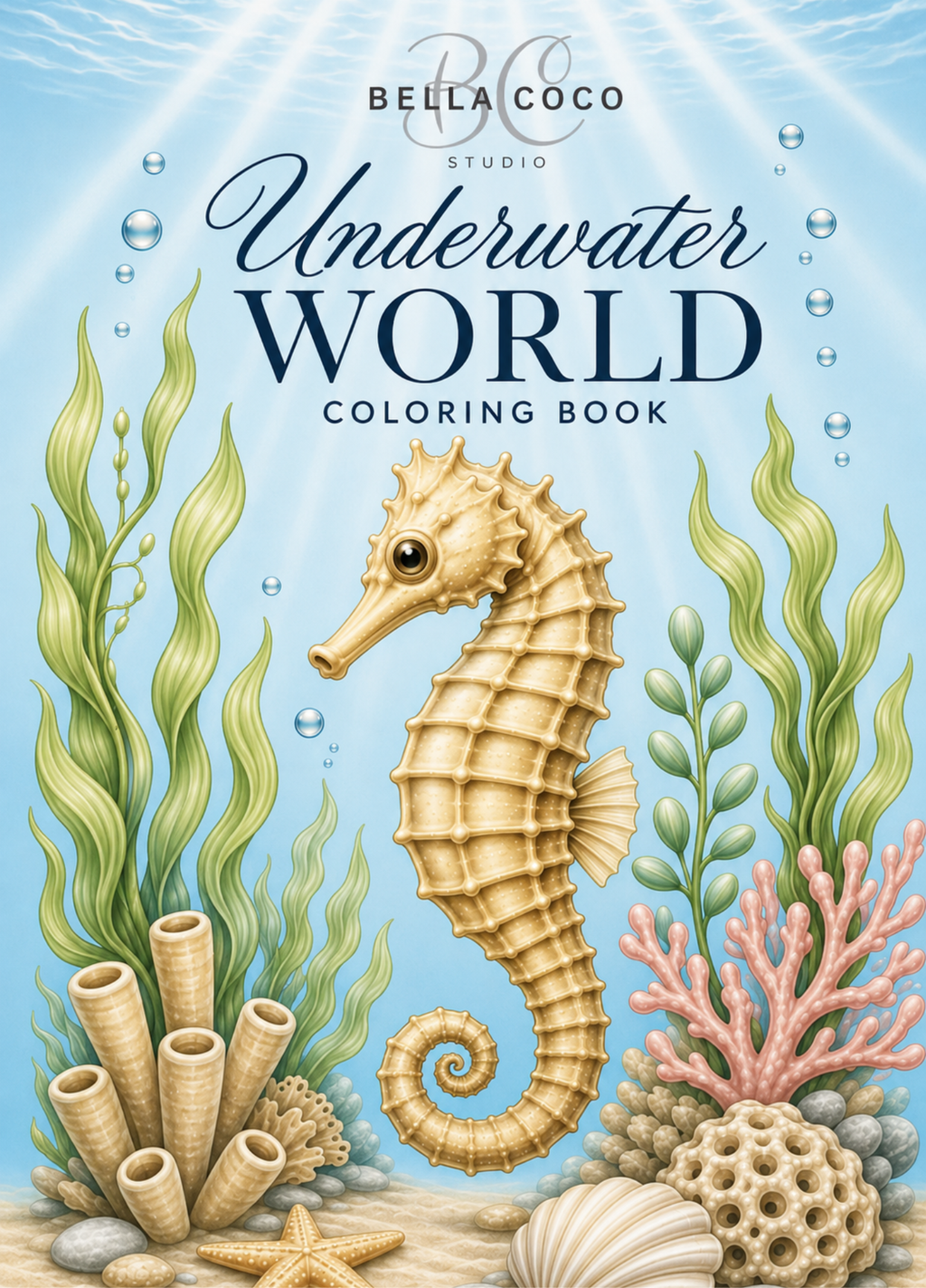 Underwater World – Printable Coloring Book