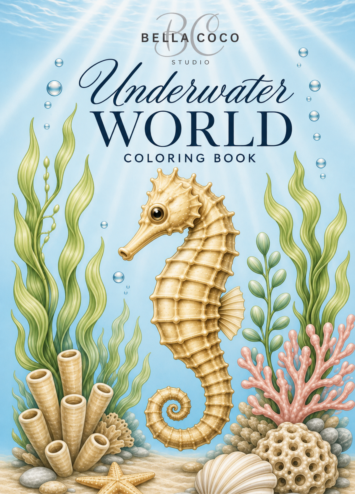 Underwater World – Printable Coloring Book