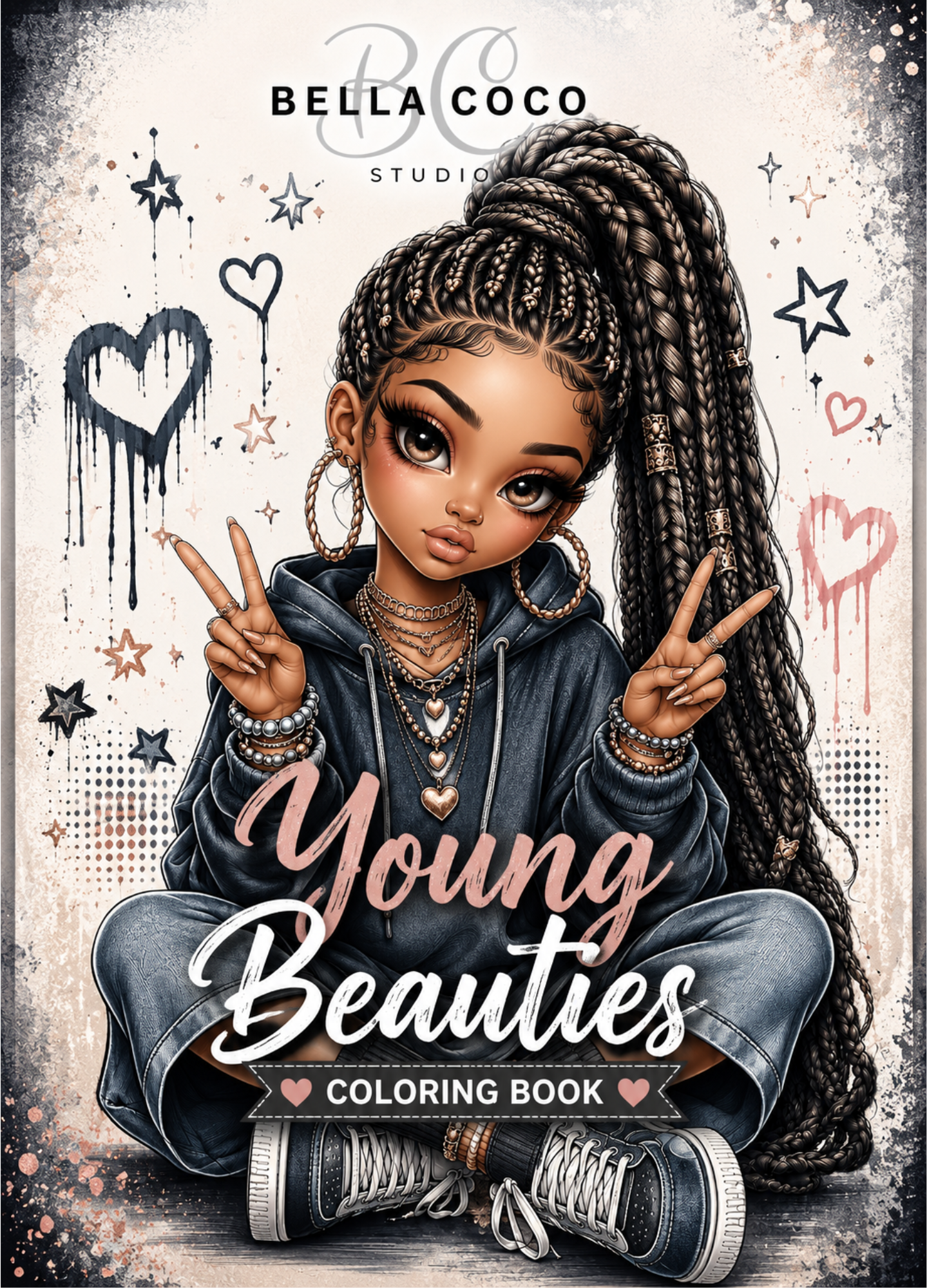 Young Beauties Coloring Book | Printable PDF