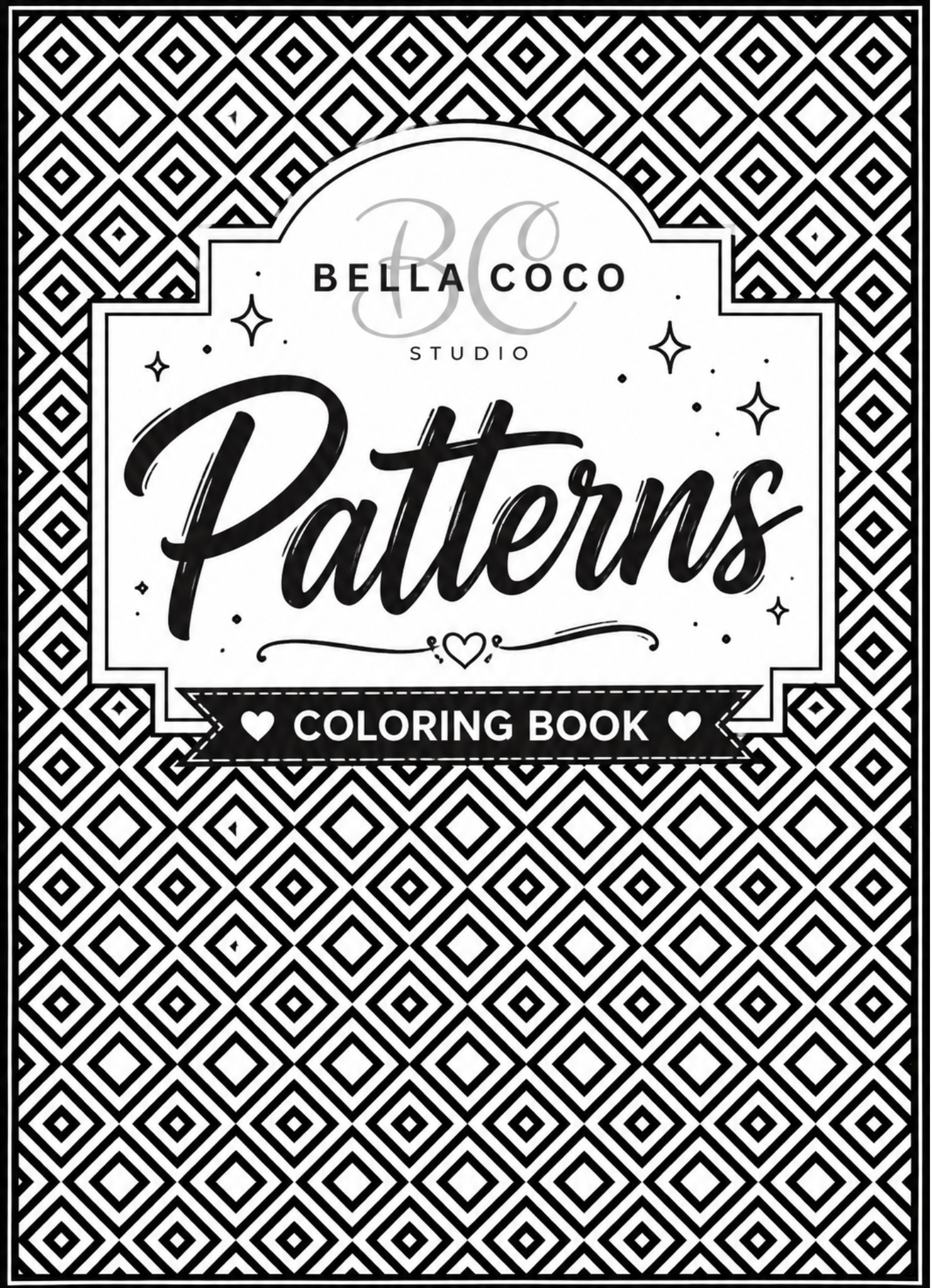 Patterns Coloring Book | Printable PDF
