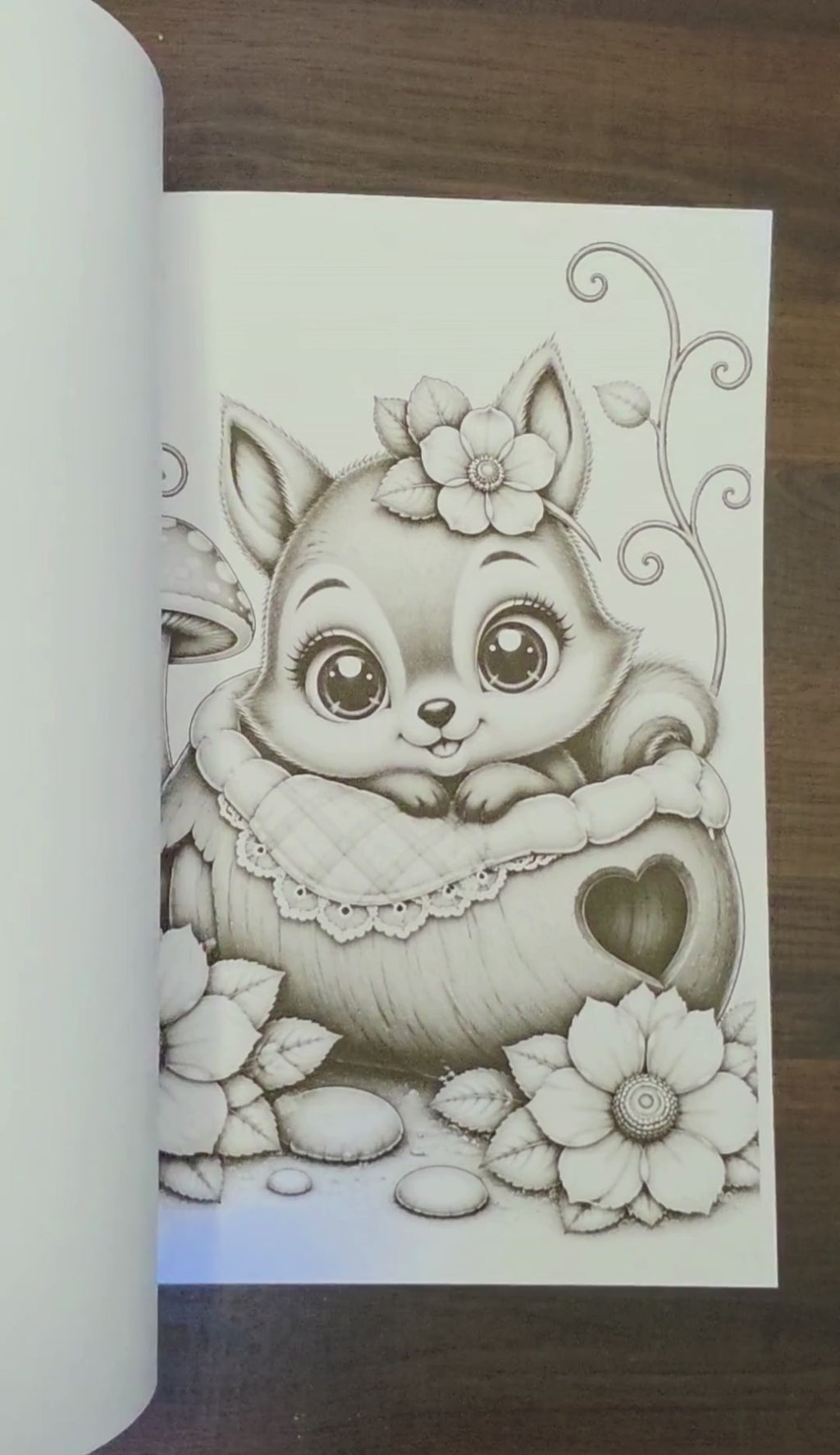 Fantasy Animals Coloring Book | Printable PDF
