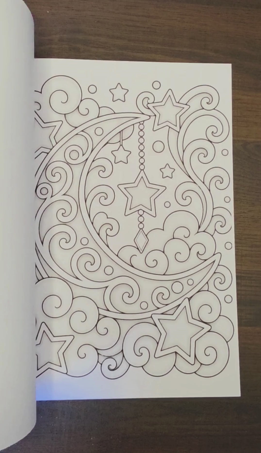 Relaxing Zentangle Coloring Book | Printable PDF