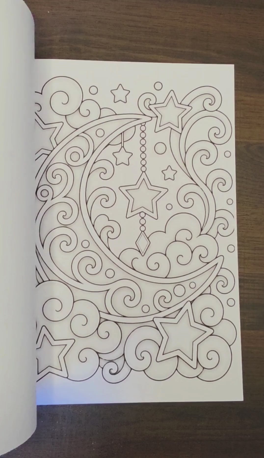 Relaxing Zentangle Coloring Book | Printable PDF