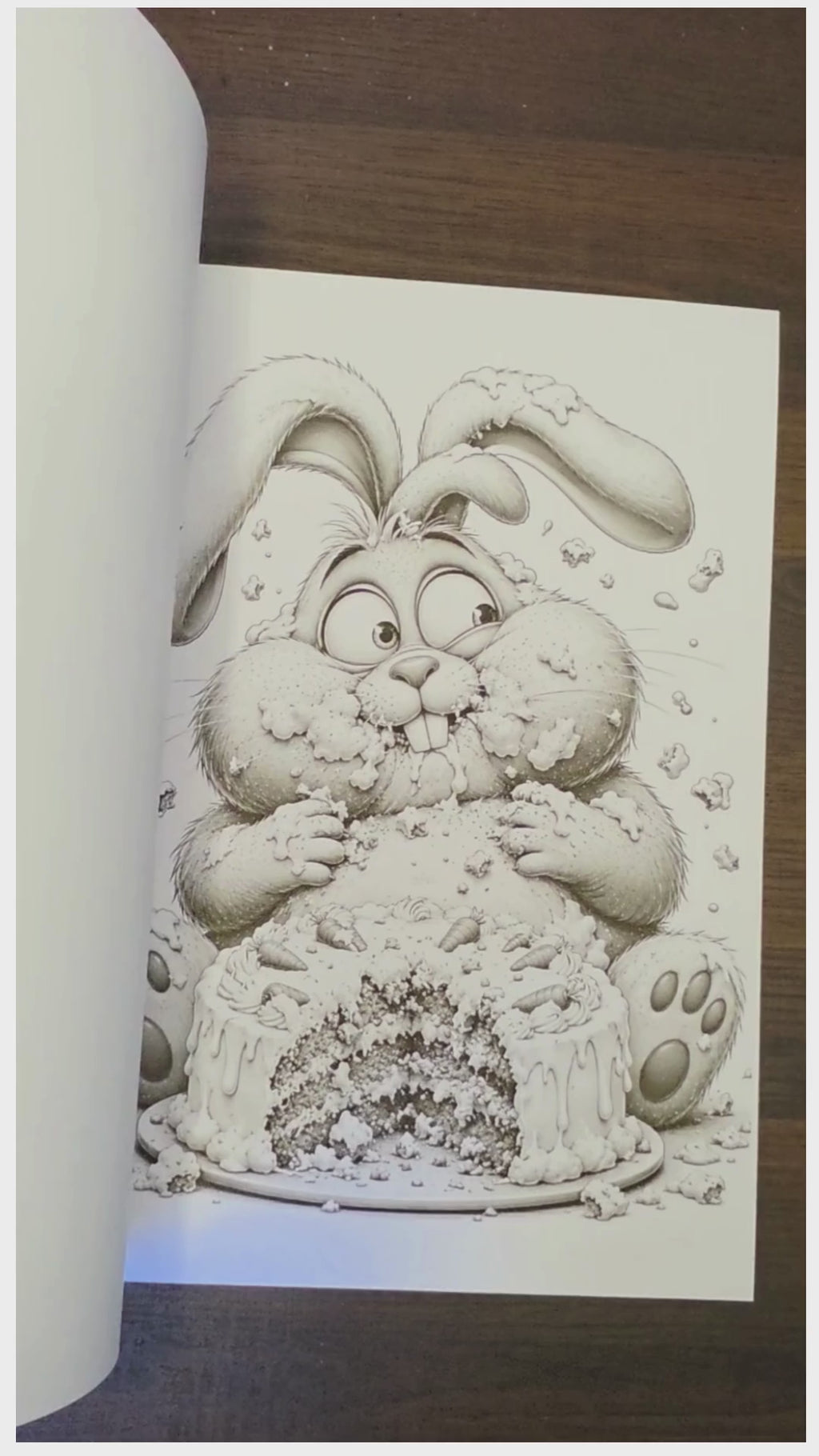 Funny Animals Adult Coloring Book l Digital PDF Download