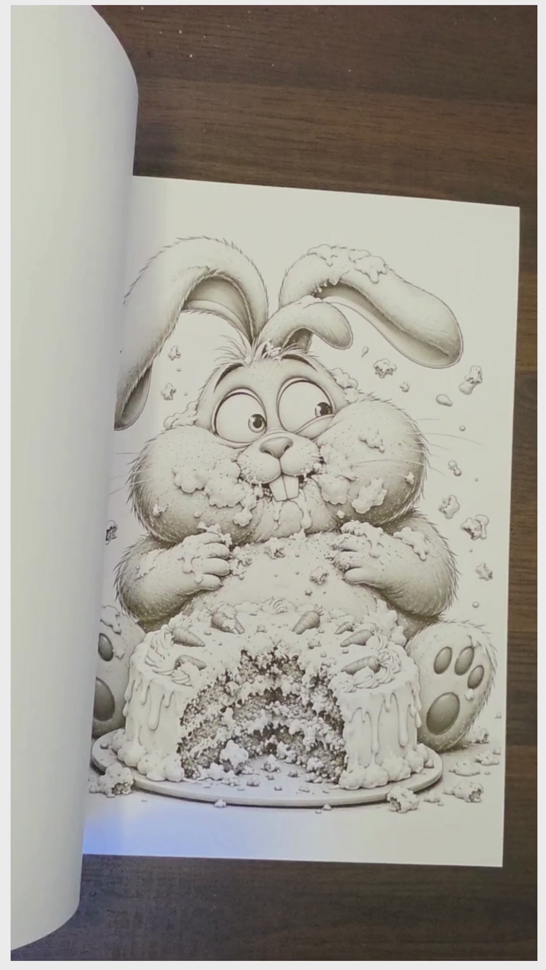 Funny Animals Adult Coloring Book l Digital PDF Download