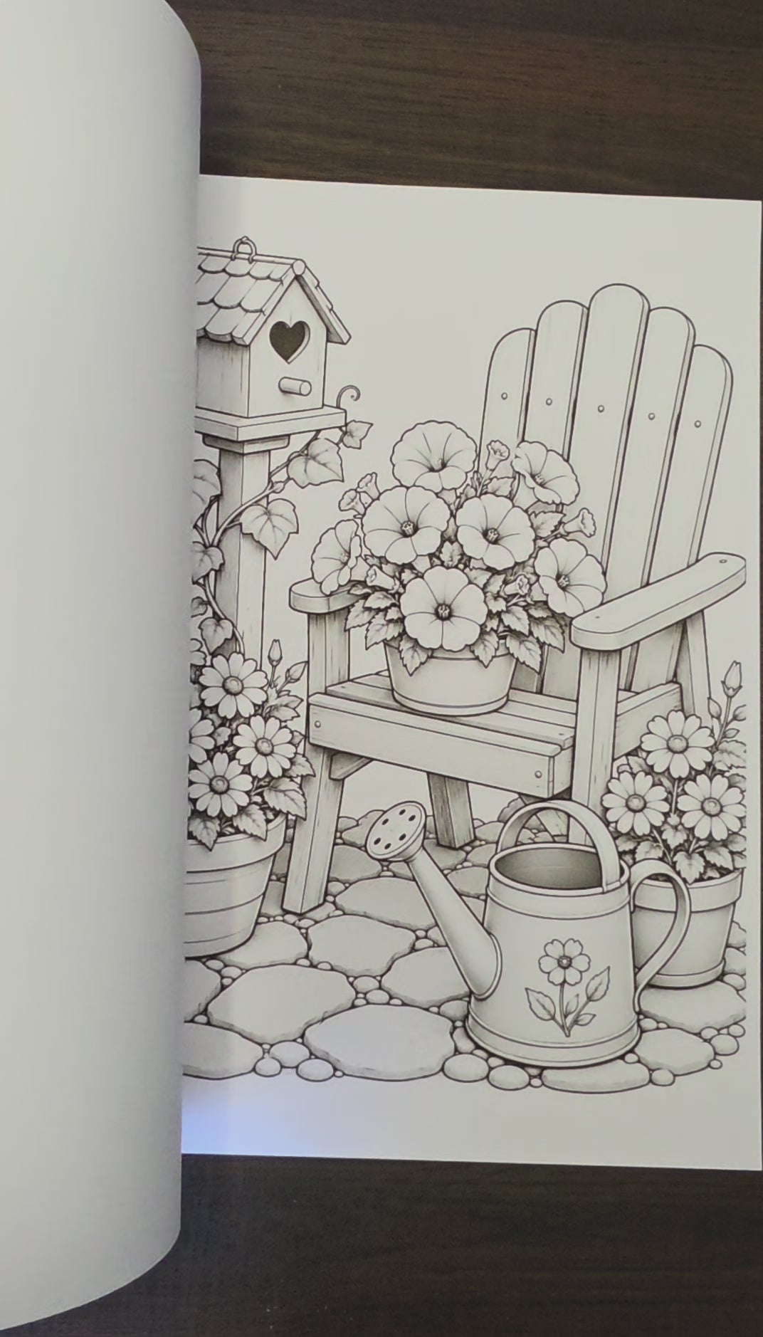 Quirky Gardens Coloring Book | Printable PDF